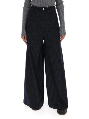 Mm6 Maison Margiela Wide Leg Pants