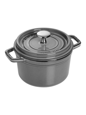 Staub Cast Iron 1.25-qt Round Cocotte