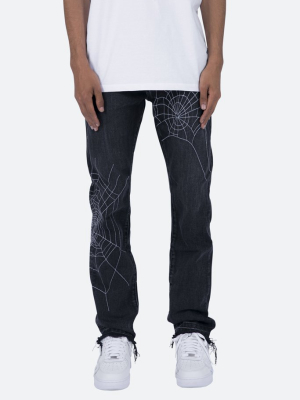 D113 Spider Straight Denim - Black