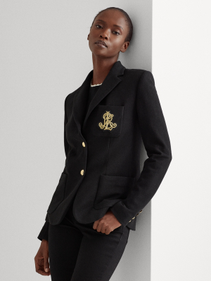 Patch Jacquard Blazer