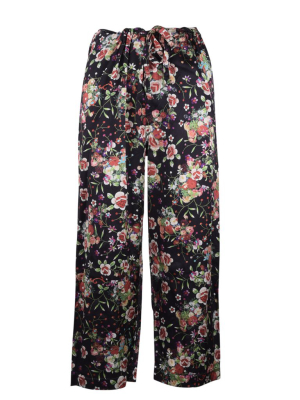 Comme Des Garçons Comme Des Garçons Floral Print Pants