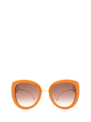 Fendi Eyewear Oversize Frame Sunglasses