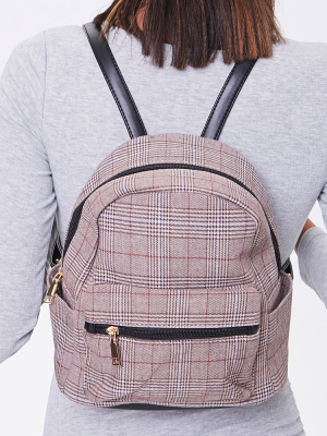 Glen Plaid Backpack