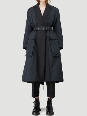 Alexander Mcqueen Belted Trench Coat