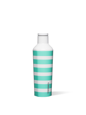 Turquoise Stripe Canteen