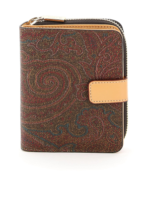 Etro Paisley Print Wallet