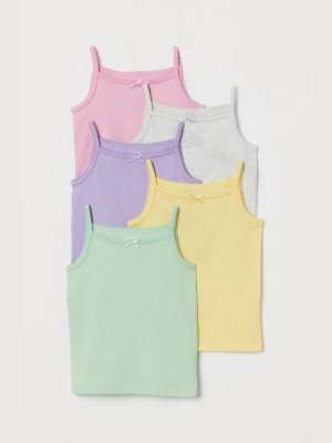 5-pack Jersey Tank Tops