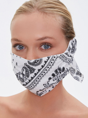 Paisley Face Mask