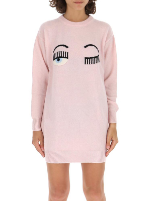 Chiara Ferragni Flirting Eye Sweater