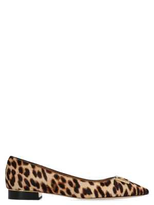 Tory Burch Gigi Leopard Print Flats