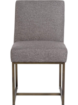 Griffin Dining Chair, Textured Concrete