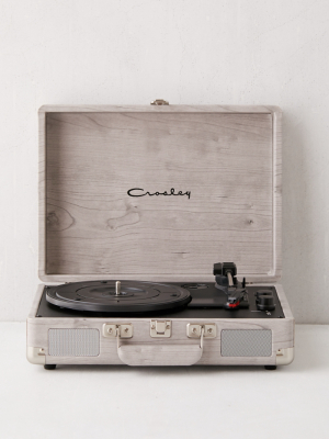 Crosley Uo Exclusive Grey Wood Cruiser Bluetooth Record Player