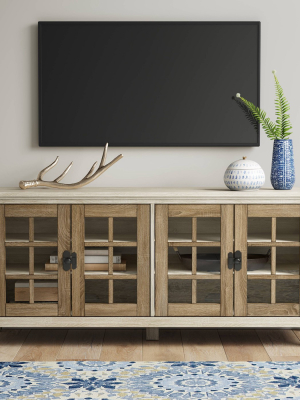 Washburn Farmhouse Tv Stand With Storage Off White - Threshold™