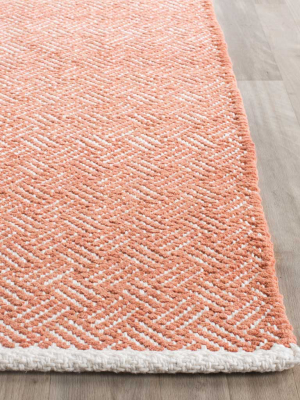 Boston Orange Runner Rug