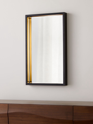 Liam Black Framed Wall Mirror