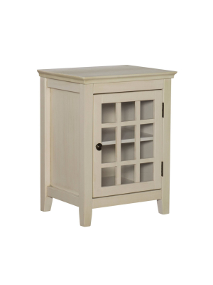 Largo Single Door Cabinet - Linon