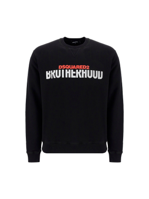 Dsquared2 Logo Print Crewneck Sweatshirt