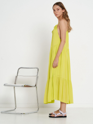 Crescent Dress - Citron