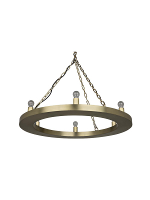 Noir Ciro Gold Chandelier