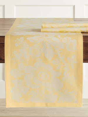 Bloom Jacquard Table Runner