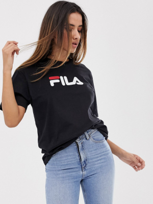 Fila Oversized Boyfriend T-shirt With Chest Logo