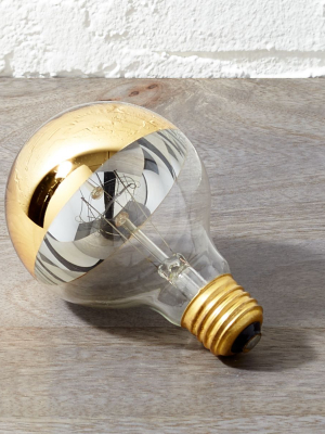 G25 Gold Tipped 60w Light Bulb