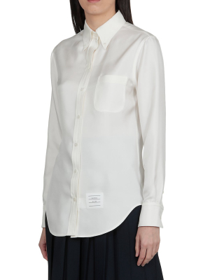 Thom Browne Rwb Stripe Detail Shirt