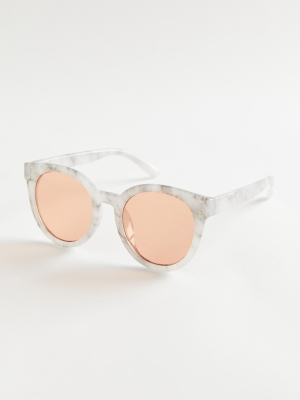 Rowe Oversized Round Sunglasses