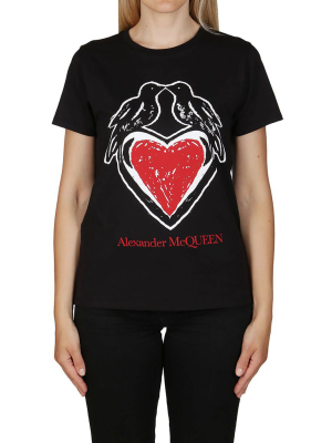 Alexander Mcqueen Graphic Print T-shirt