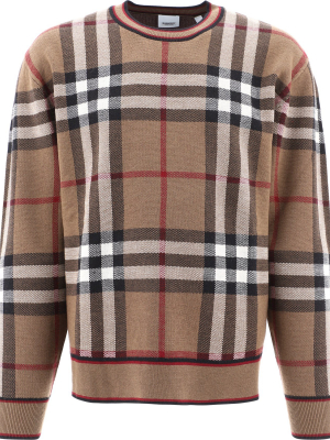 Burberry Check Jacquard Sweater