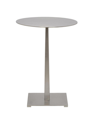 Noir Stiletto Aged Brass Side Table