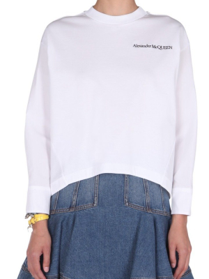 Alexander Mcqueen Signature Logo Sweatshirt