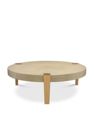 Eichholtz Oxnard Coffee Table - Beige & Gold