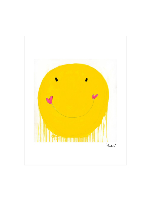 Smiley Mini Art Print