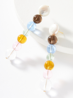 Nst Studio Translucent Rainbow Drop Earrings