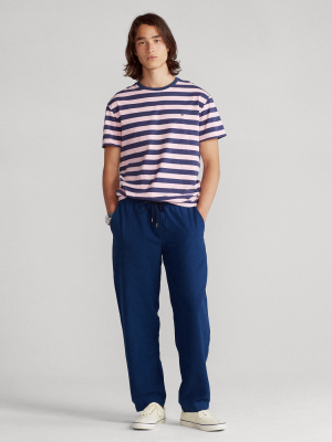 Relaxed Fit Indigo Oxford Pant