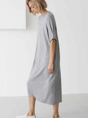 Velma Grey Marl Dress