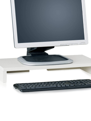 Eco Friendly Computer Monitor Stand Riser White