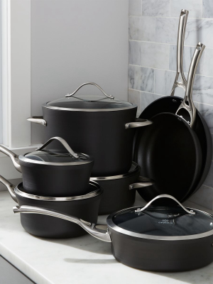 Calphalon Contemporary ™ Non-stick 12-piece Cookware Set With Double Bonus