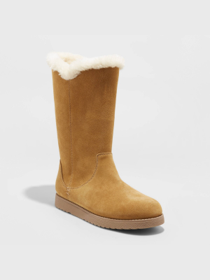 Women's Charleigh Tall Shearling Style Boots - Universal Thread™