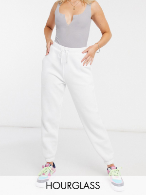 Asos Design Hourglass Oversized Jogger In White