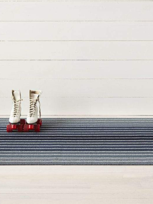 Block Stripe Indoor/outdoor Shag Floor Mats