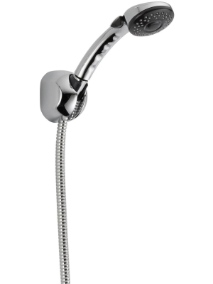 Delta Faucet 59410-b-pk Delta 59410-b-pk 2.5 Gpm Fundamentals 2" Wide Hand Shower Package -