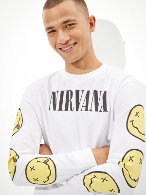 Tailgate Men's Nirvana Long Sleeve Graphic T-shirt