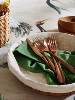 Blue Pheasant Alba Flatware Set - Rose Gold