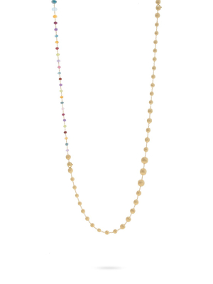 Marco Bicego® Africa Collection 18k Yellow Gold Mixed Gemstone Convertible Necklace