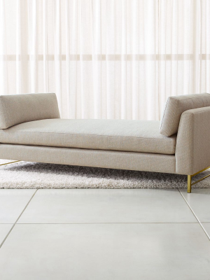 Tyson Daybed With Brass Base