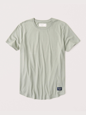 Curved Hem Tee