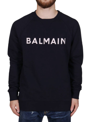 Balmain Logo Crewneck Sweatshirt