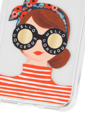 Rifle Paper Co. Apple Iphone Case - Gorgeous Girl